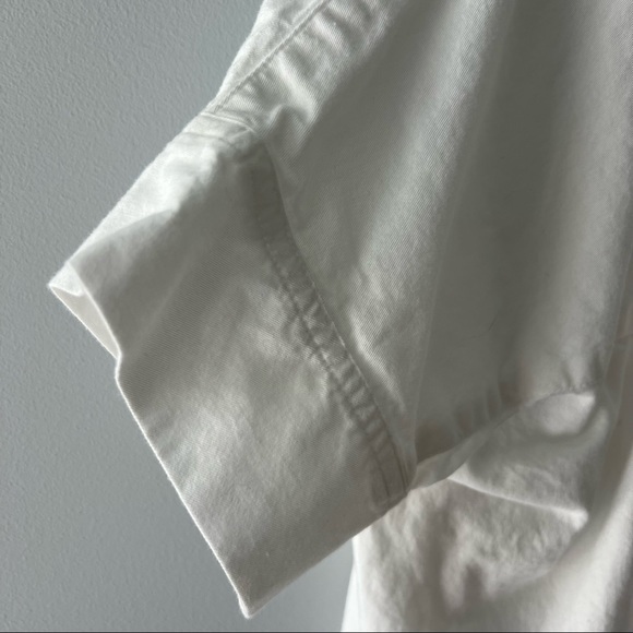 Madewell white short-sleeve popover blouse top - Picture 5 of 5